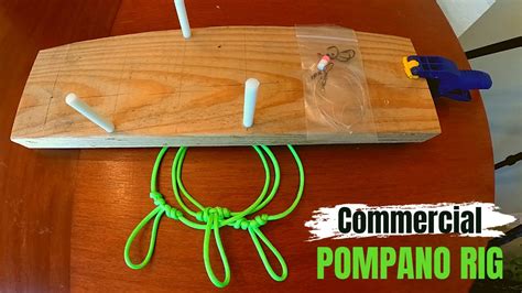 Tie This COMMERCIAL Pompano Rig & Use THIS Method To Pick Float Color ...