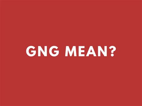 What Does gng Mean in Texting (With Examples) – Slang Sense