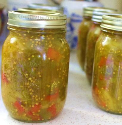 green tomato relish canning recipes