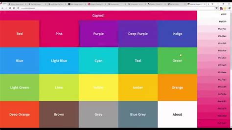 Web Color Schemes