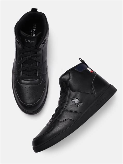 Buy U.S. Polo Assn. Men Black Arrick 2.0 Sneakers - Casual Shoes for Men 20739528 | Myntra