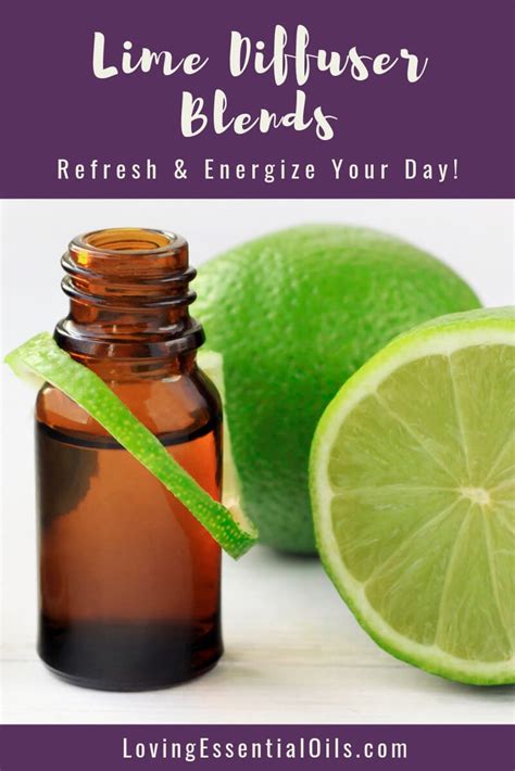 Lime Diffuser Blends - Refresh & Energize Your Day!