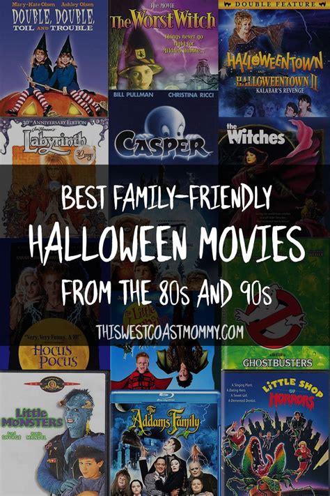 The 13 Best Family-Friendly Halloween Movies from the 80s and 90s | This West Coast Mommy