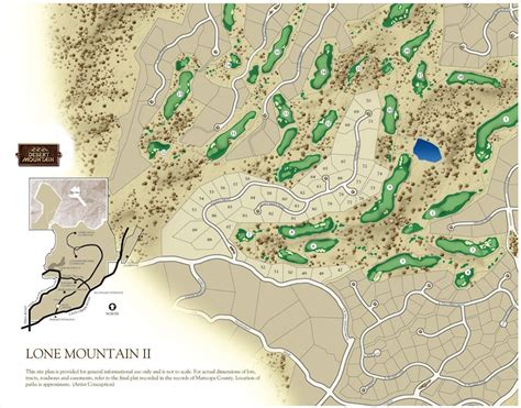 Lone Mountain Map — Desert Mountain Homes