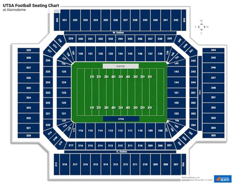 Alamodome Seating Chart With Seat Numbers | Review Home Decor