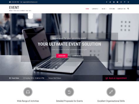 Event – WordPress theme | WordPress.org