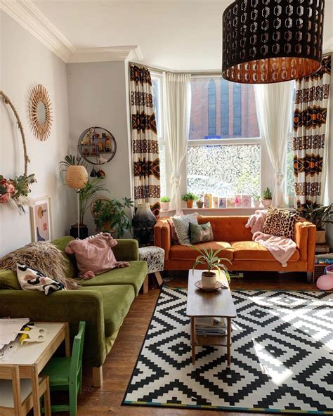 21 Quirky Bohemian Living Room Decor Ideas