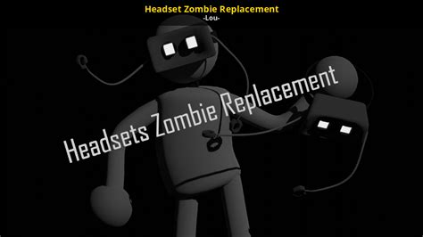 Headset Zombie Replacement [Half-Life 2] [Mods]