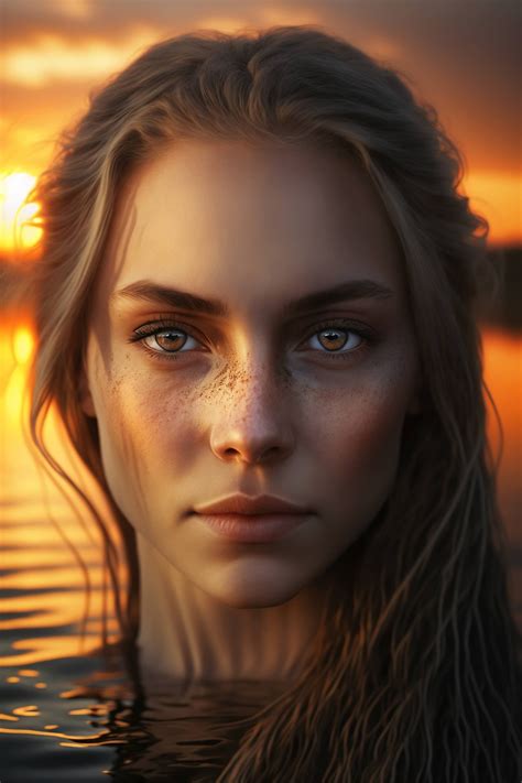 Sunset girl