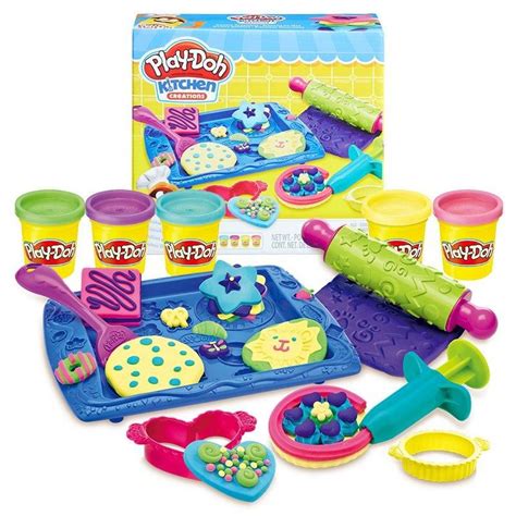 Play-Doh Sweet Shoppe Cookie Creations | Play doh, Play dough sets, Play doh kitchen