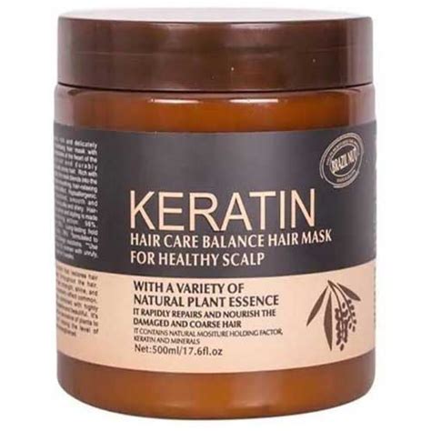 Keratin Hair Treatment Mask Brazil Nut Keratin Hair Cream – 500 ML – My Basket