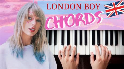 HOW TO PLAY CHORDS TO LONDON BOY BY TAYLOR SWIFT (SUPER EASY PIANO TUTORIAL) - YouTube