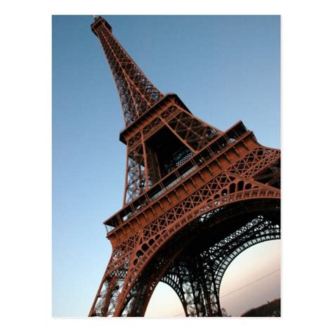 Eiffel Tower Postcard | Zazzle