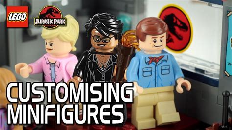 LEGO Jurassic Park - Customising Minifigures! - YouTube