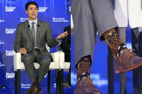 An In-Depth Reading of Justin Trudeau’s Chewbacca Socks | Vanity Fair