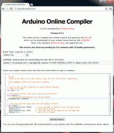 Arduino Online Compiler | Arduino, Cnc software, Electronics projects