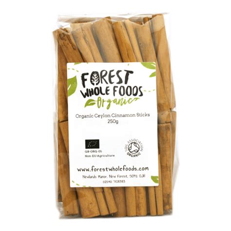 Organic 3" Ceylon Cinnamon Sticks (Quills) - Forest Whole Foods