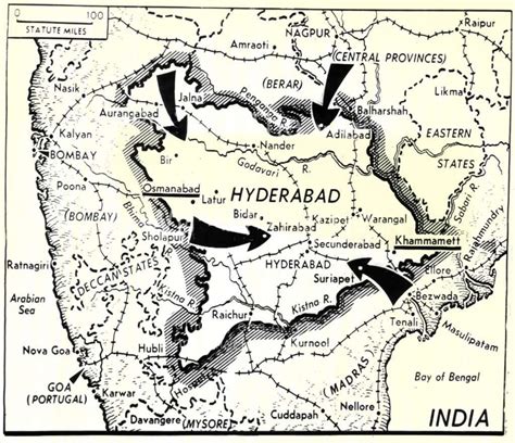 The History of India: Post Independence Integration - The Taking of ...