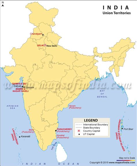 Union Territories In Hindi Meaning - PELAJARAN