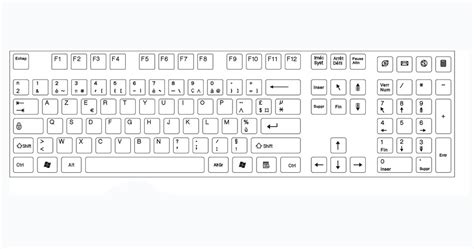French keyboard layout-Keyboard Layouts-KeySource laptop keyboards and ...