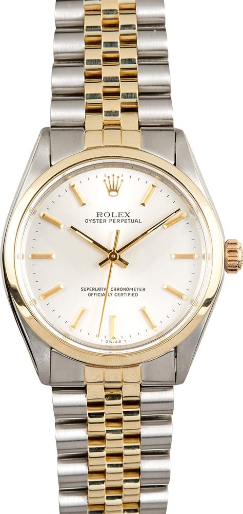 Rolex Vintage Oyster Perpetual 1002 Two-Tone