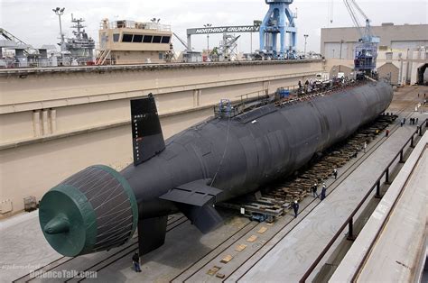 Launch of Texas (SSN 775) - nuclear-powered submarine - US Navy ...