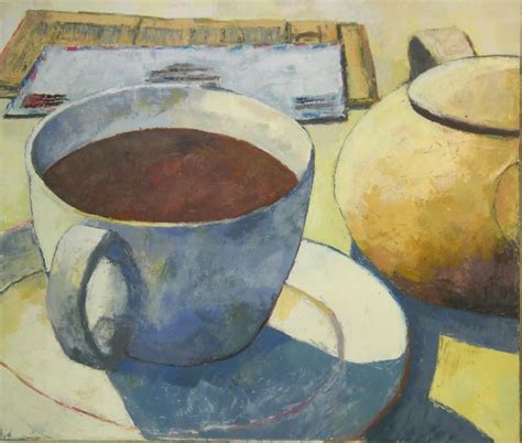 gray and yellow | Painting, Tea cup art, Tea art