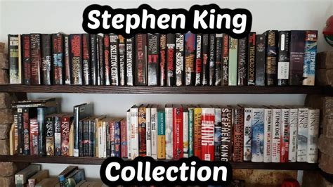 Stephen King Book Collection - YouTube