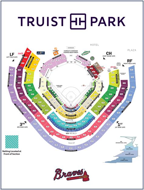 Braves Stadium Seating Chart With Seat Numbers | Review Home Decor