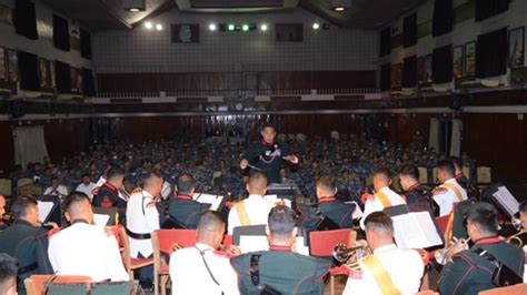 Gurkhas Band Training with the Nepal Armed Police Force - Gurkha Brigade Association