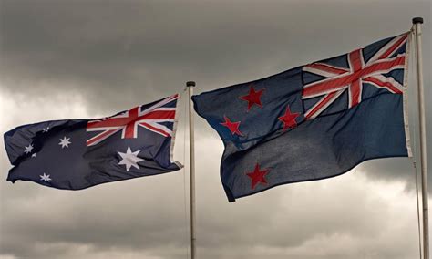 Australia Vs New Zealand Flag : Flag Of New Zealand Wikipedia - New zealand flags on rugby field ...