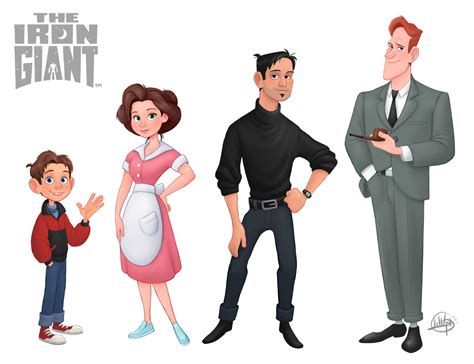 Iron Giant Line Up by LuigiL on DeviantArt