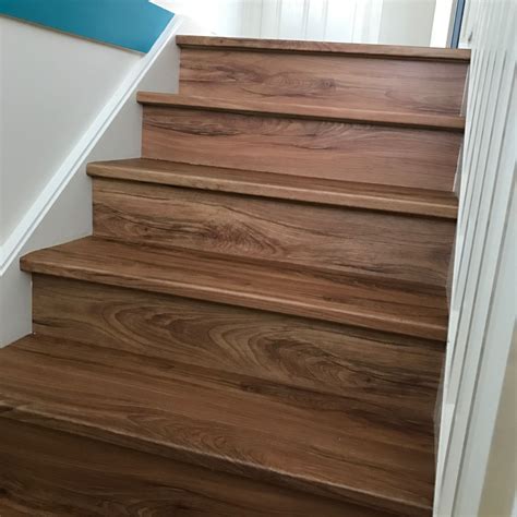 Luxury Vinyl Plank Flooring Stair Treads - Image to u