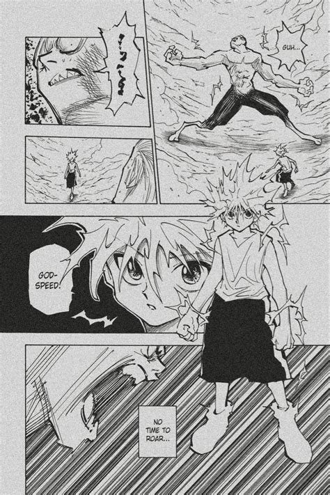 Killua zoldyck manga panel