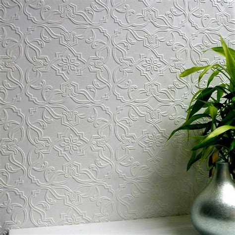 Anaglypta Wallpaper - Textured Wallpaper With Beautiful Embossed Designs