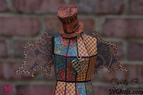 SVG Attic Blog: Steampunk Dress-form ~ with Cyndy G.