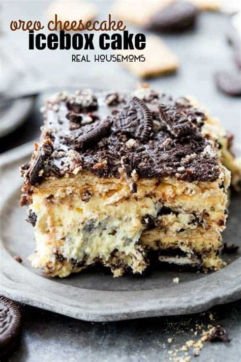 Oreo Cheesecake Icebox Cake ⋆ Real Housemoms