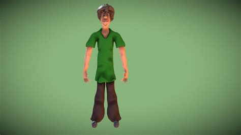 Shaggy - Download Free 3D model by WillBourke (@KaboomAnimations) [7808ff5] - Sketchfab