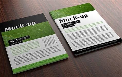 A5 Leaflet Mockup » CSS Author