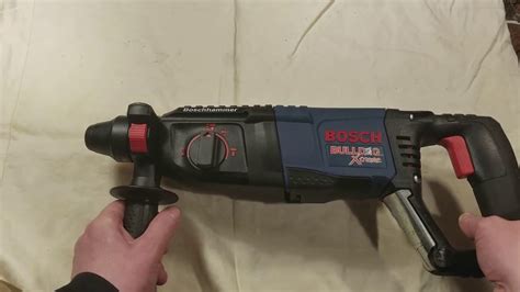 Bosch 11255VSR BullDog Xtreme SDS Rotary Hammer Review - YouTube