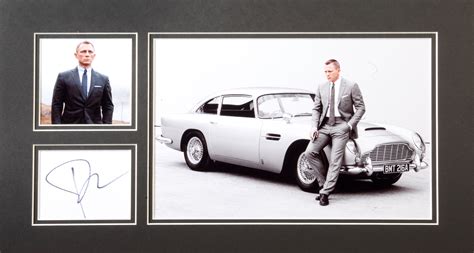 Bonhams Cars : A DANIEL CRAIG AS 007 IN 'Skyfall' FRAMED DISPLAY WITH ...