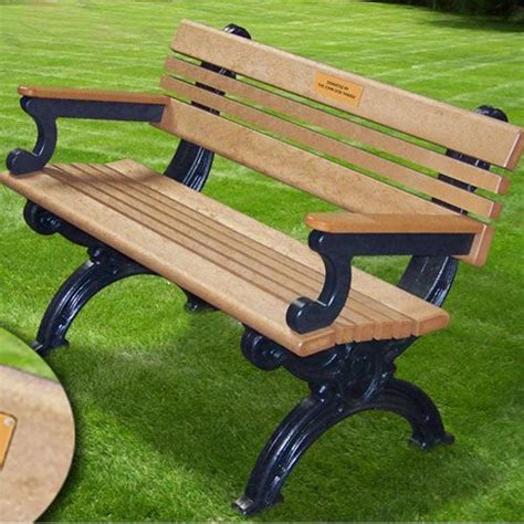 Recycled Plastic Park Benches | Green Park Bench | Recycled Plastic ...