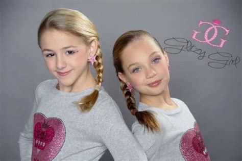 Maddie Ziegler and Chloe Lukasiak for Glitzy Girl | Dance moms girls ...