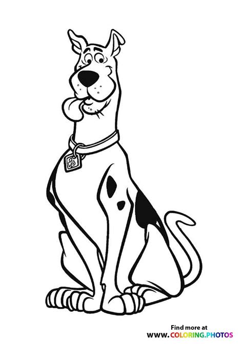 Scooby Doo Characters Coloring Pages Coloring Pages