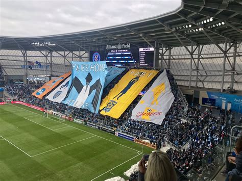 Minnesota United Stadium Opens With Epic Tifo