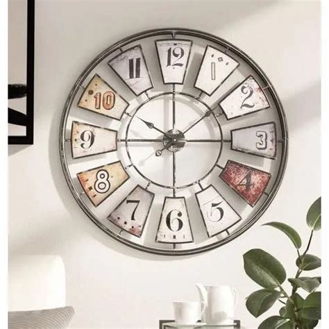 Iron Large Vintage Wall Clock, for Home Decor at best price in Jodhpur ...