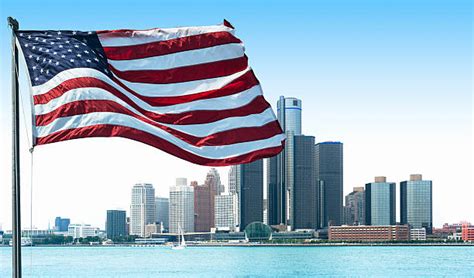 Best Detroit City Flag Stock Photos, Pictures & Royalty-Free Images ...