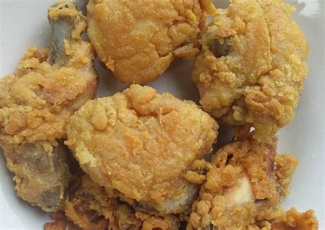 Resep Ayam Krispi KFC Homemade oleh Lintang - Cookpad