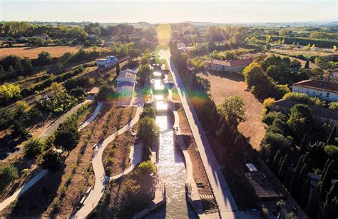 Ecluses de Fonseranes, Beziers 9 locks on Canal du Midi