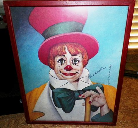 3 HAND SIGNED? RED SKELTON CLOWN PRINTS | Antiques Board